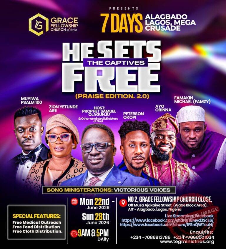 7 Days Alagbado Lagos Mega Crusade
